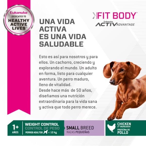 Eukanuba Control de Peso Razas Pequeñas - Imagen 3