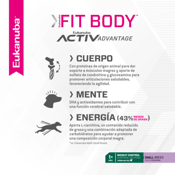 Eukanuba Control de Peso Razas Pequeñas - Imagen 4