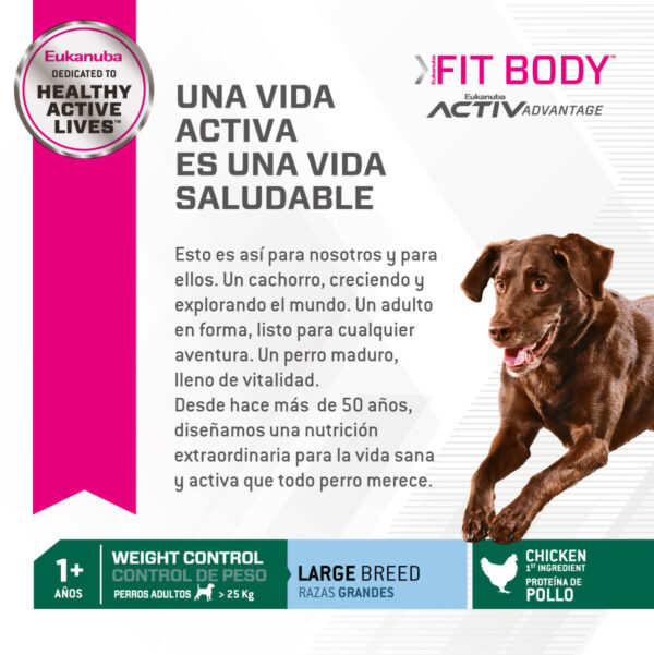 Eukanuba Control de Peso Razas Grandes - Imagen 3